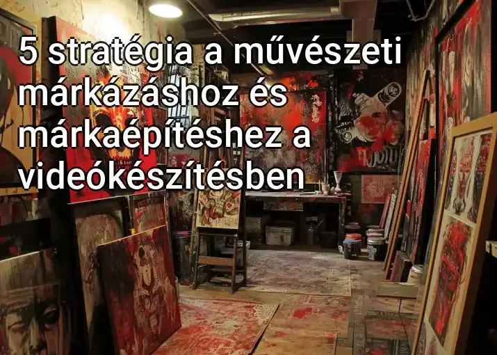 5 stratégia a művészeti márkázáshoz és márkaépítéshez a videókészítésben