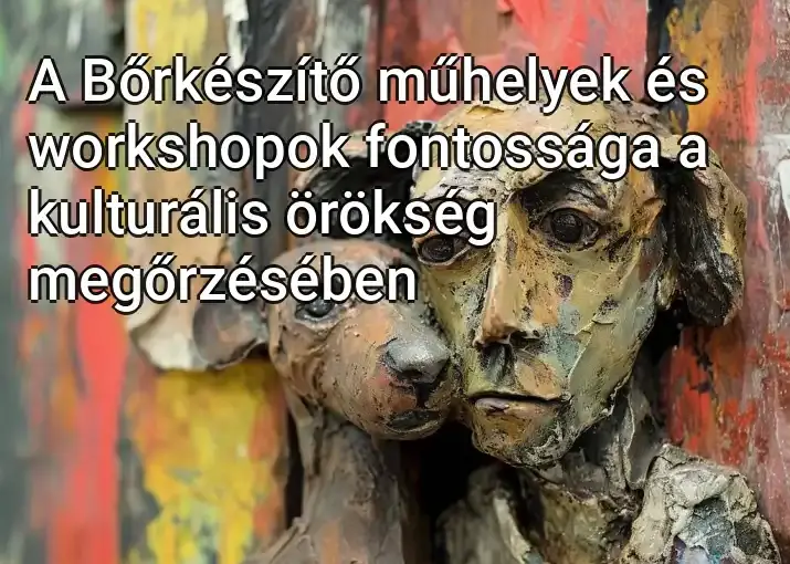 A Bőrkészítő műhelyek és workshopok fontossága a kulturális örökség megőrzésében