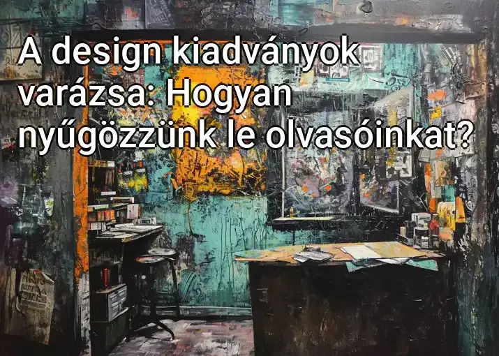 A design kiadványok varázsa: Hogyan nyűgözzünk le olvasóinkat?