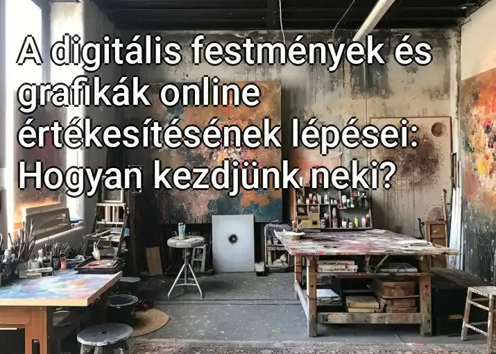 A digitális festmények és grafikák online értékesítésének lépései: Hogyan kezdjünk neki?