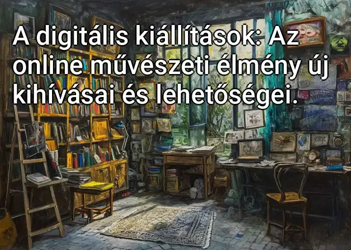 A digitális kiállítások: Az online művészeti élmény új kihívásai és lehetőségei.