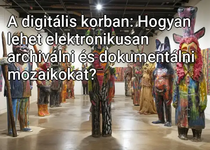 A digitális korban: Hogyan lehet elektronikusan archiválni és dokumentálni mozaikokat?