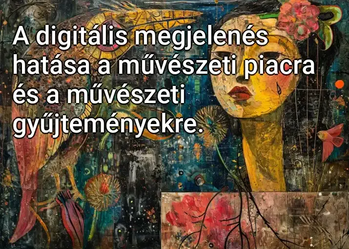 A digitális megjelenés hatása a művészeti piacra és a művészeti gyűjteményekre.