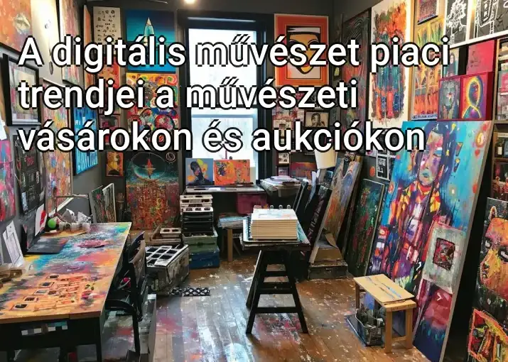 A digitális művészet piaci trendjei a művészeti vásárokon és aukciókon