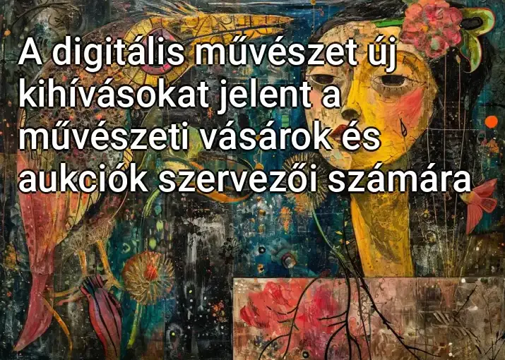 A digitális művészet új kihívásokat jelent a művészeti vásárok és aukciók szervezői számára