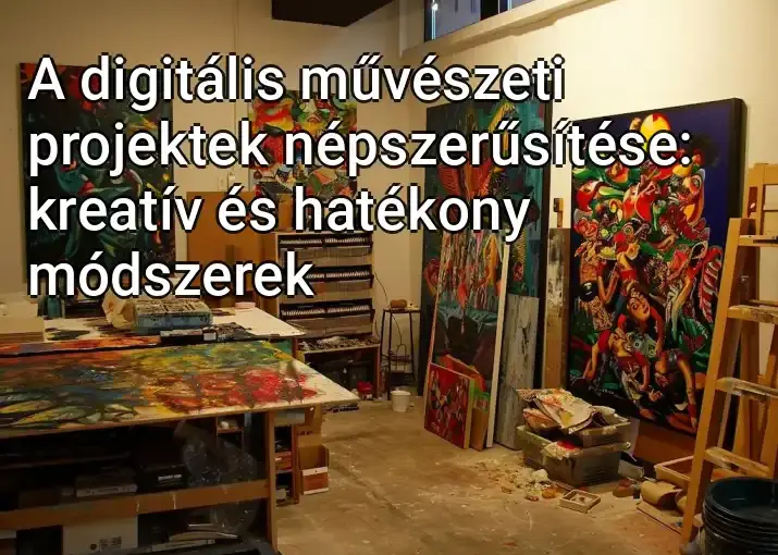 A digitális művészeti projektek népszerűsítése: kreatív és hatékony módszerek