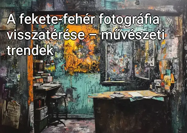 A fekete-fehér fotográfia visszatérése – művészeti trendek