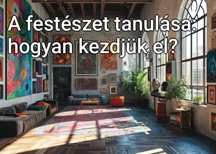 A festészet tanulása: hogyan kezdjük el?