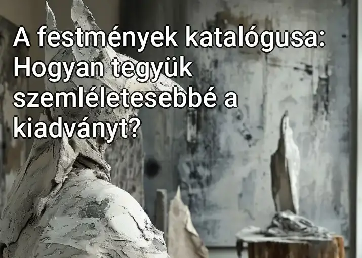 A festmények katalógusa: Hogyan tegyük szemléletesebbé a kiadványt?