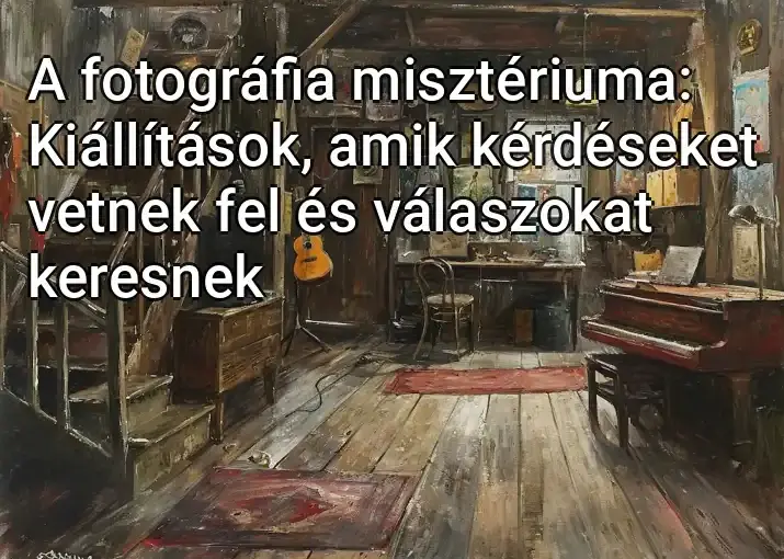 A fotográfia misztériuma: Kiállítások, amik kérdéseket vetnek fel és válaszokat keresnek