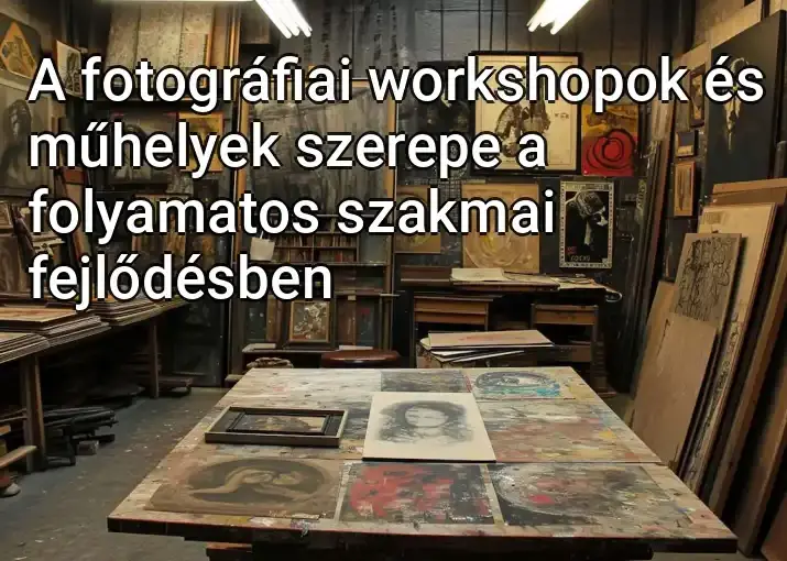 A fotográfiai workshopok és műhelyek szerepe a folyamatos szakmai fejlődésben