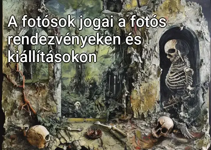 A fotósok jogai a fotós rendezvényeken és kiállításokon