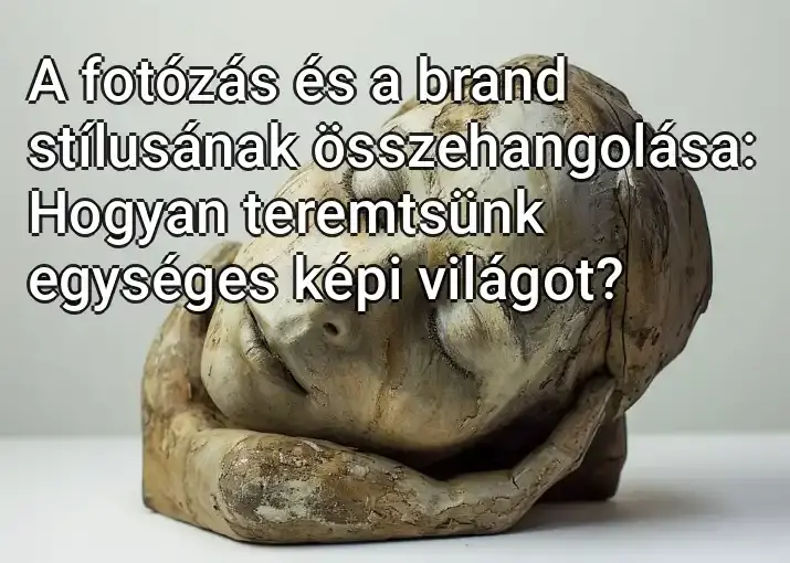 A fotózás és a brand stílusának összehangolása: Hogyan teremtsünk egységes képi világot?