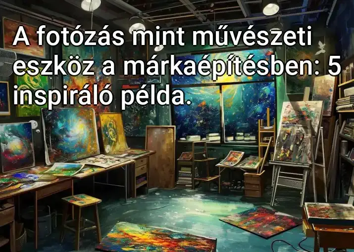 A fotózás mint művészeti eszköz a márkaépítésben: 5 inspiráló példa.