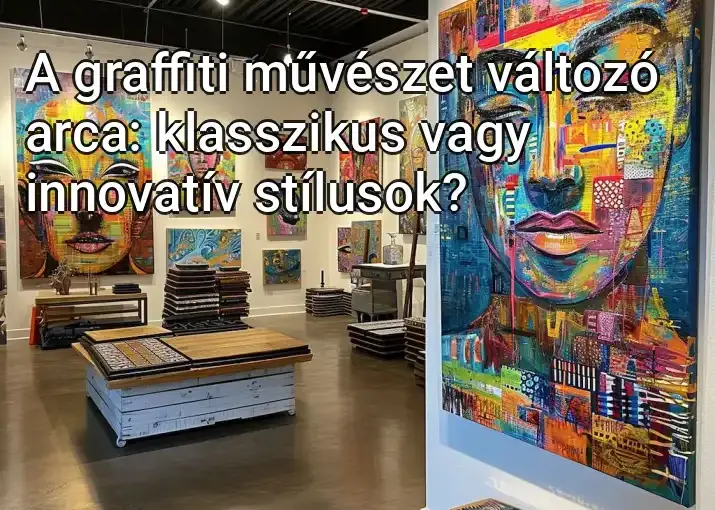 A graffiti művészet változó arca: klasszikus vagy innovatív stílusok?