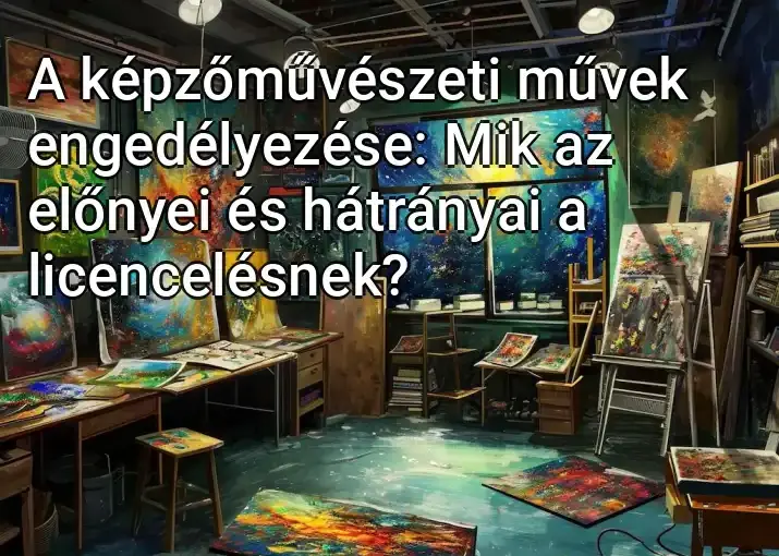 A képzőművészeti művek engedélyezése: Mik az előnyei és hátrányai a licencelésnek?