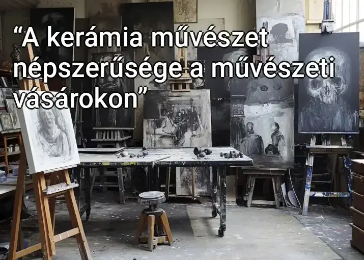 “A kerámia művészet népszerűsége a művészeti vásárokon”