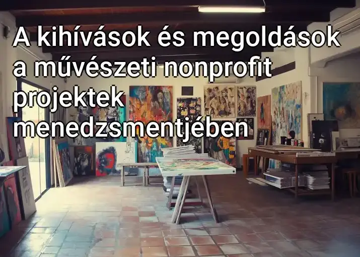 A kihívások és megoldások a művészeti nonprofit projektek menedzsmentjében