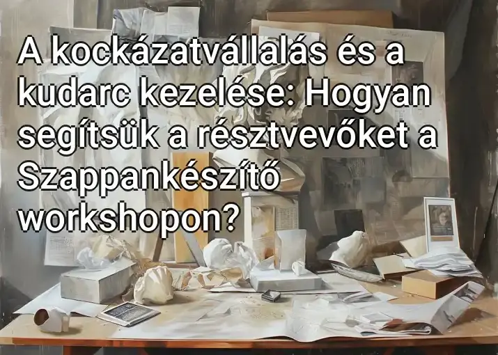 A kockázatvállalás és a kudarc kezelése: Hogyan segítsük a résztvevőket a Szappankészítő workshopon?