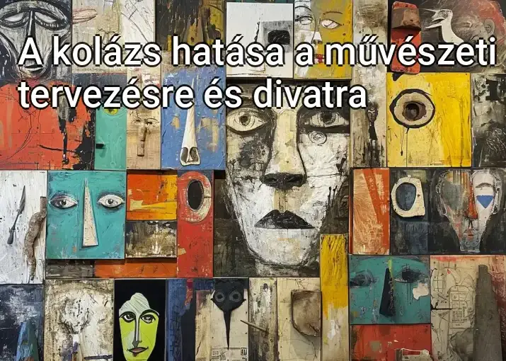 A kolázs hatása a művészeti tervezésre és divatra