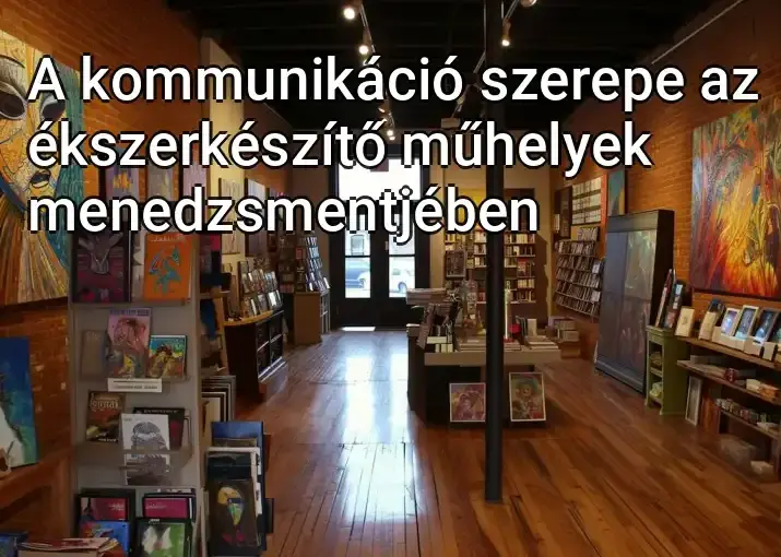 A kommunikáció szerepe az ékszerkészítő műhelyek menedzsmentjében