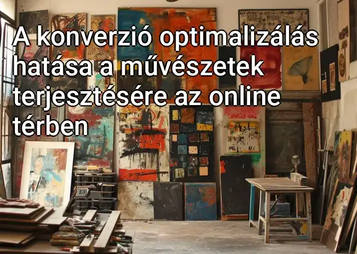 A konverzió optimalizálás hatása a művészetek terjesztésére az online térben