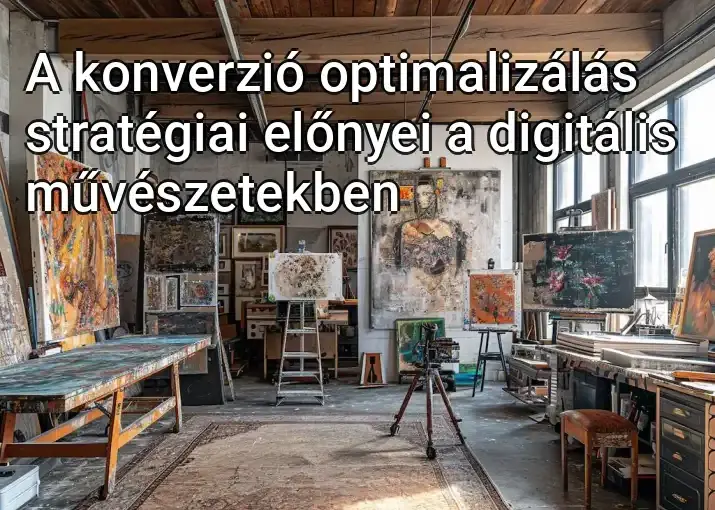 A konverzió optimalizálás stratégiai előnyei a digitális művészetekben