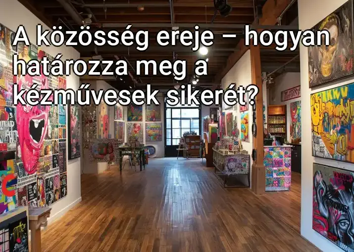 A közösség ereje – hogyan határozza meg a kézművesek sikerét?