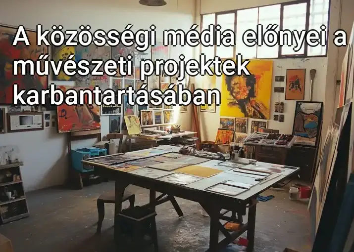 A közösségi média előnyei a művészeti projektek karbantartásában