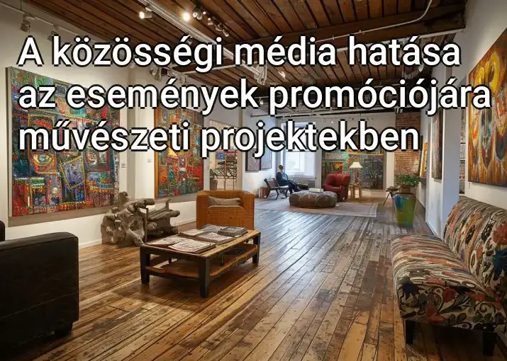 A közösségi média hatása az események promóciójára művészeti projektekben