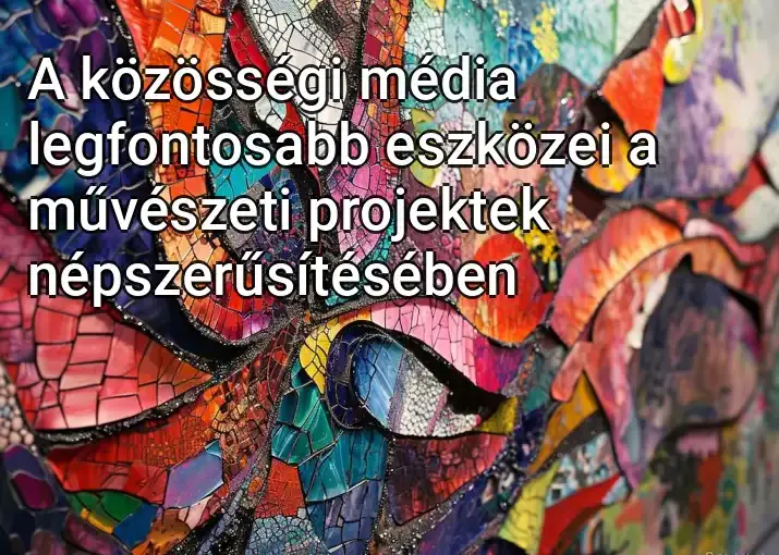 A közösségi média legfontosabb eszközei a művészeti projektek népszerűsítésében