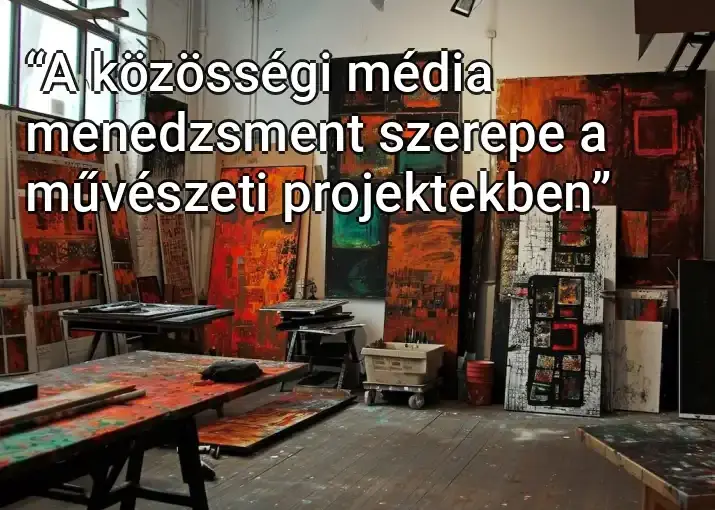 “A közösségi média menedzsment szerepe a művészeti projektekben”