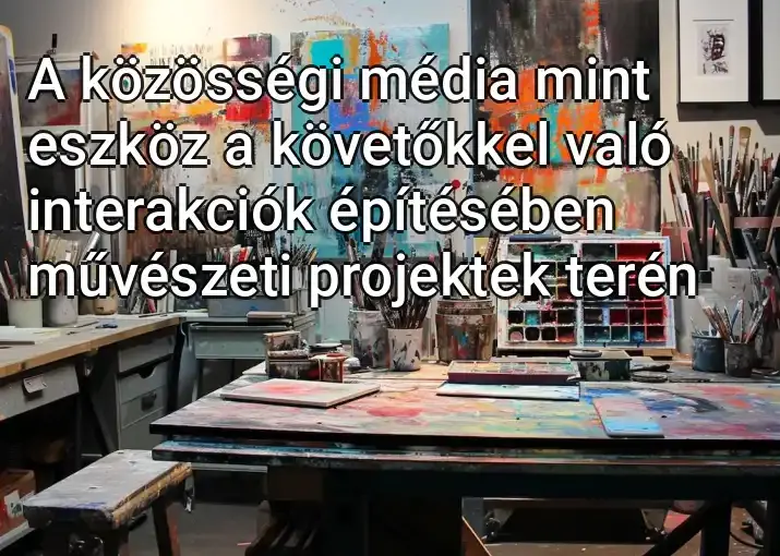 A közösségi média mint eszköz a követőkkel való interakciók építésében művészeti projektek terén