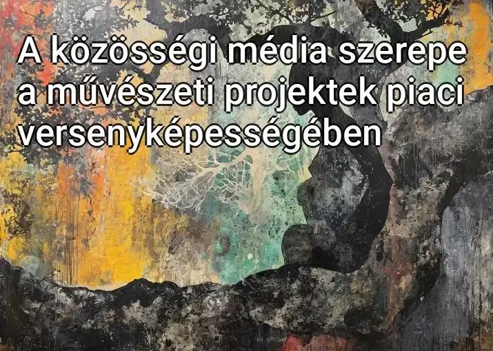 A közösségi média szerepe a művészeti projektek piaci versenyképességében