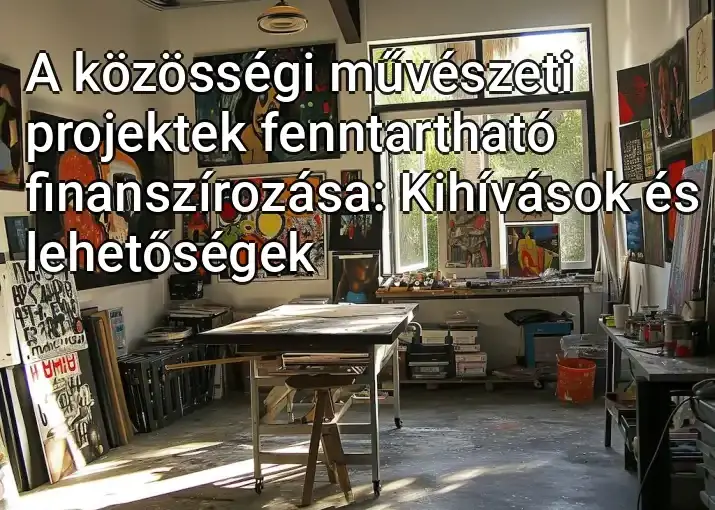 A közösségi művészeti projektek fenntartható finanszírozása: Kihívások és lehetőségek