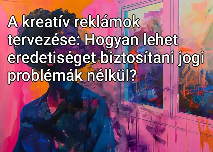 A kreatív reklámok tervezése: Hogyan lehet eredetiséget biztosítani jogi problémák nélkül?