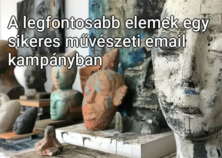 A legfontosabb elemek egy sikeres művészeti email kampányban