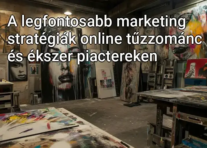 A legfontosabb marketing stratégiák online tűzzománc és ékszer piactereken