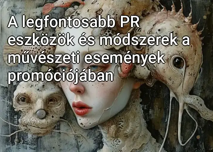 A legfontosabb PR eszközök és módszerek a művészeti események promóciójában