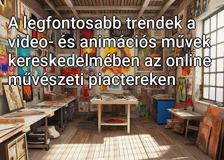 A legfontosabb trendek a video- és animációs művek kereskedelmében az online művészeti piactereken