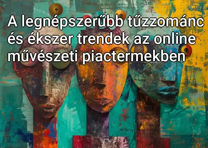 A legnépszerűbb tűzzománc és ékszer trendek az online művészeti piactermekben