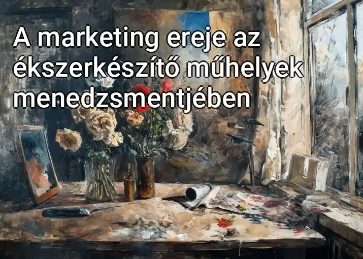 A marketing ereje az ékszerkészítő műhelyek menedzsmentjében