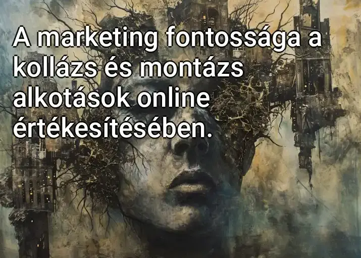 A marketing fontossága a kollázs és montázs alkotások online értékesítésében.