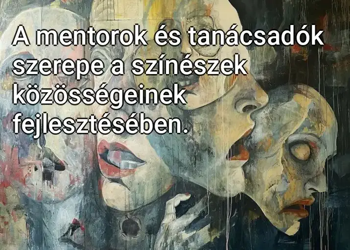 A mentorok és tanácsadók szerepe a színészek közösségeinek fejlesztésében.