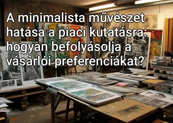 A minimalista művészet hatása a piaci kutatásra: hogyan befolyásolja a vásárlói preferenciákat?