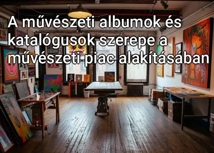 A művészeti albumok és katalógusok szerepe a művészeti piac alakításában