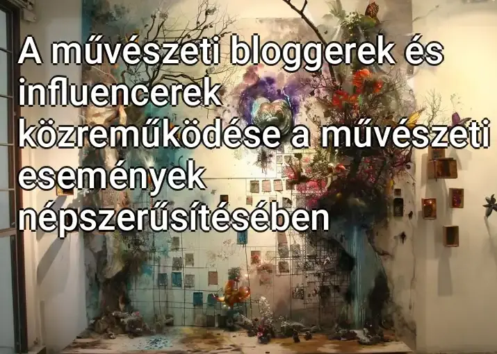 A művészeti bloggerek és influencerek közreműködése a művészeti események népszerűsítésében