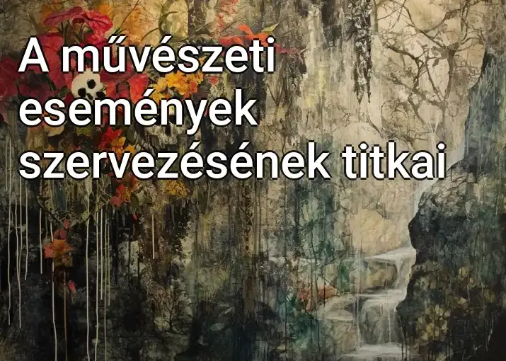 A művészeti események szervezésének titkai