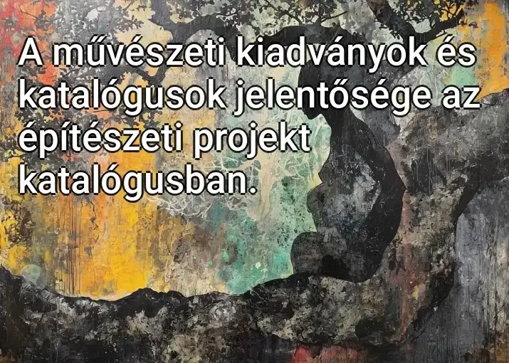 A művészeti kiadványok és katalógusok jelentősége az építészeti projekt katalógusban.