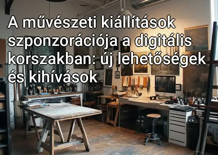 A művészeti kiállítások szponzorációja a digitális korszakban: új lehetőségek és kihívások